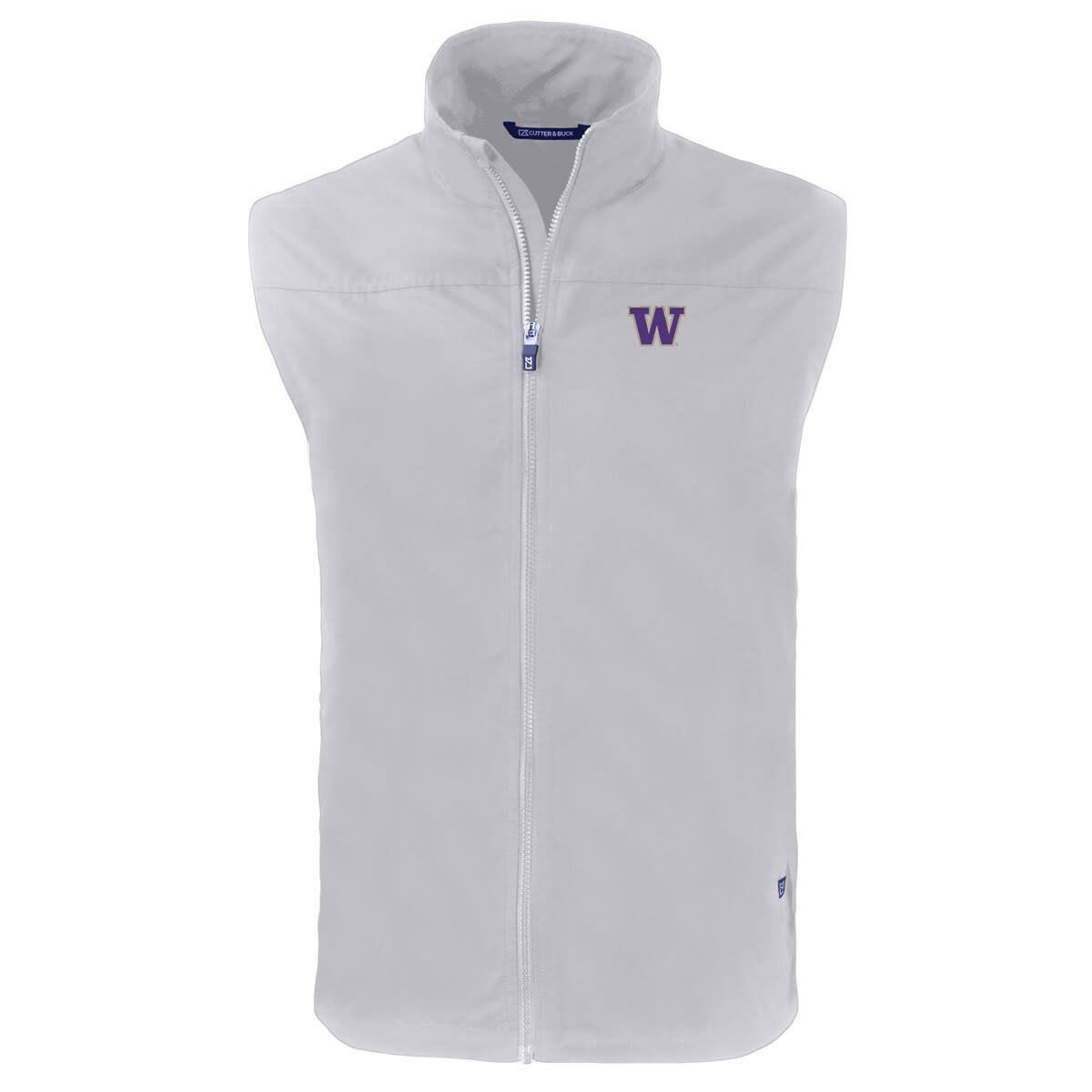 NCAA Washington Huskies Big & Tall Charter Eco Full-Zip Vest