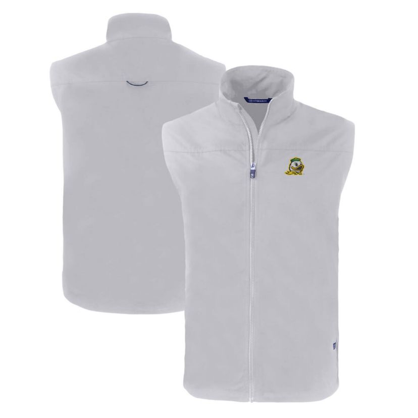NCAA Oregon Ducks Big & Tall Charter Eco Full-Zip Vest
