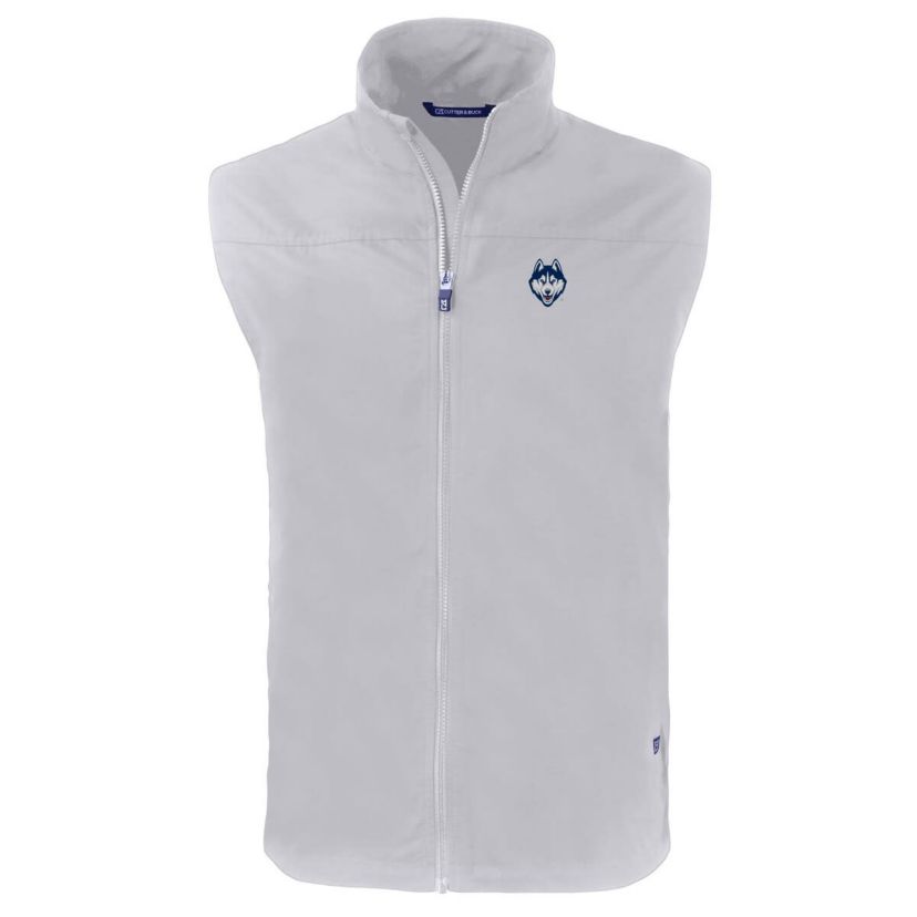 Connecticut Huskies NCAA UConn Huskies Big & Tall Charter Eco Full-Zip Vest