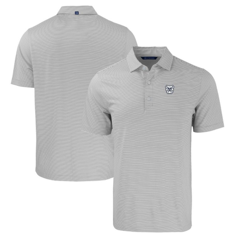 Butler University Bulldogs NCAA Butler Bulldogs Big & Tall Forge Eco Double Stripe Stretch Recycled Polo