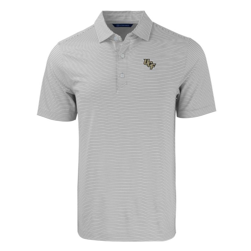 NCAA UCF Knights Big & Tall Forge Eco Double Stripe Stretch Recycled Polo