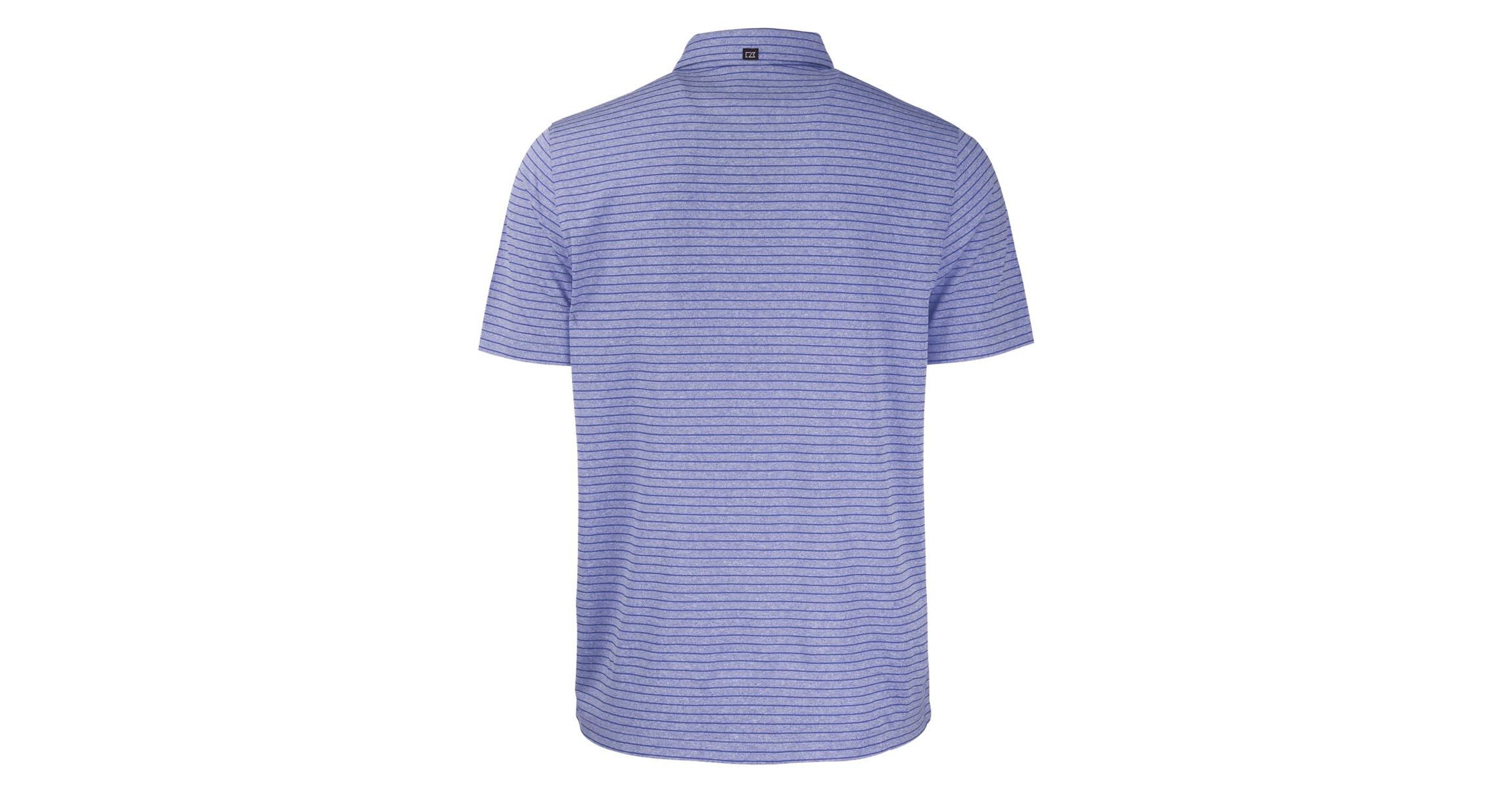 NCAA BYU Cougars Big & Tall Forge Eco Stripe Stretch Recycled Polo