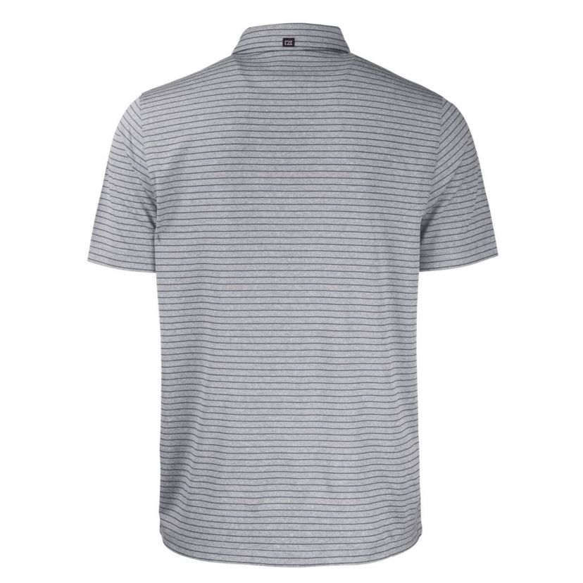 NCAA South Florida Bulls Big & Tall Forge Eco Stripe Stretch Recycled Polo