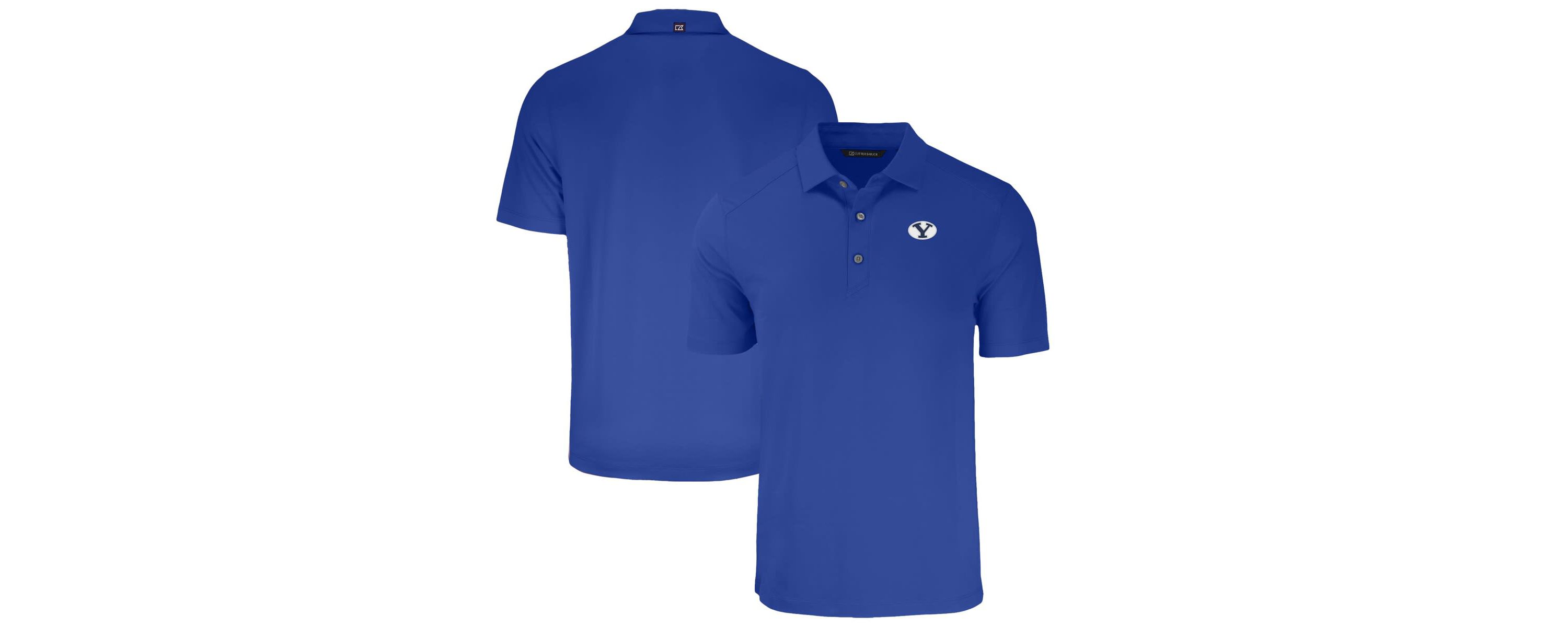 NCAA BYU Cougars Big & Tall Forge Eco Stretch Recycled Polo