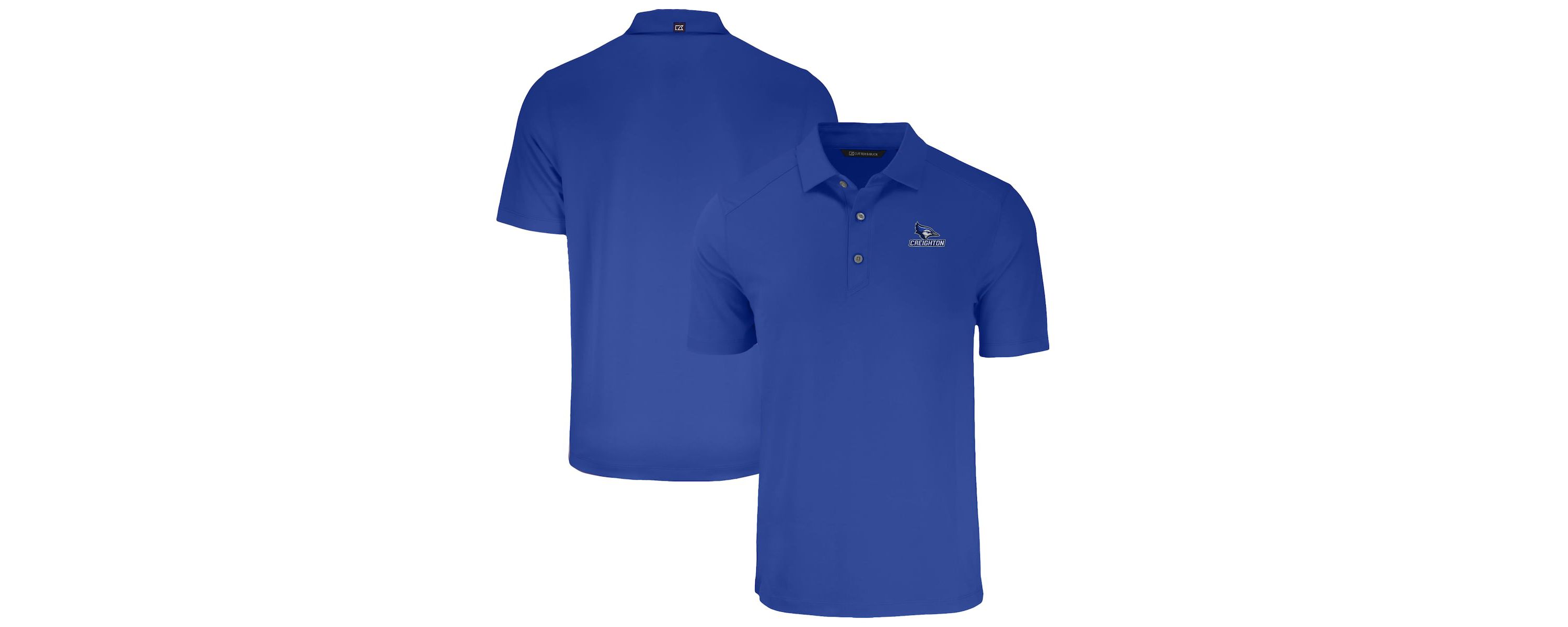 Creighton University Bluejays NCAA Creighton Bluejays Big & Tall Forge Eco Stretch Recycled Polo