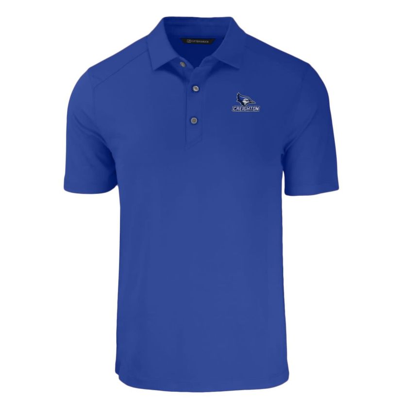 Creighton University Bluejays NCAA Creighton Bluejays Big & Tall Forge Eco Stretch Recycled Polo