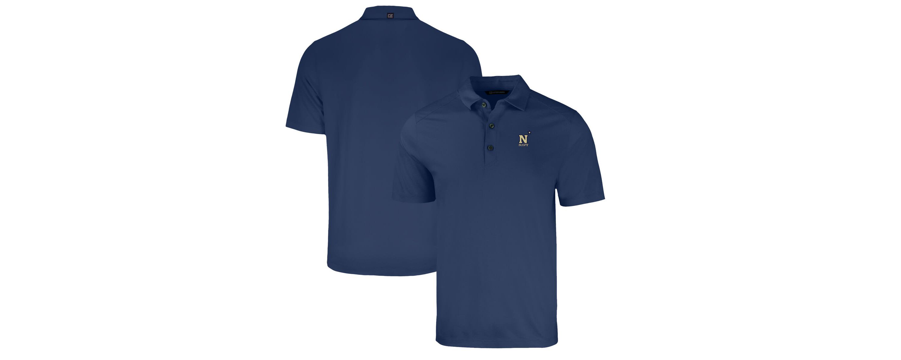 Navy Midshipmen NCAA Midshipmen Big & Tall Forge Eco Stretch Recycled Polo