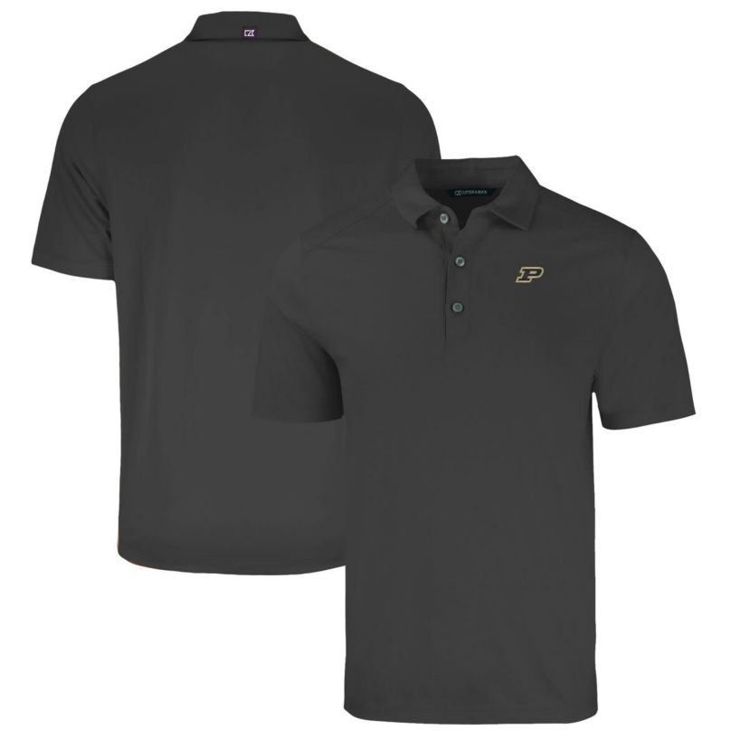 NCAA Purdue Boilermakers Big & Tall Forge Eco Stretch Recycled Polo