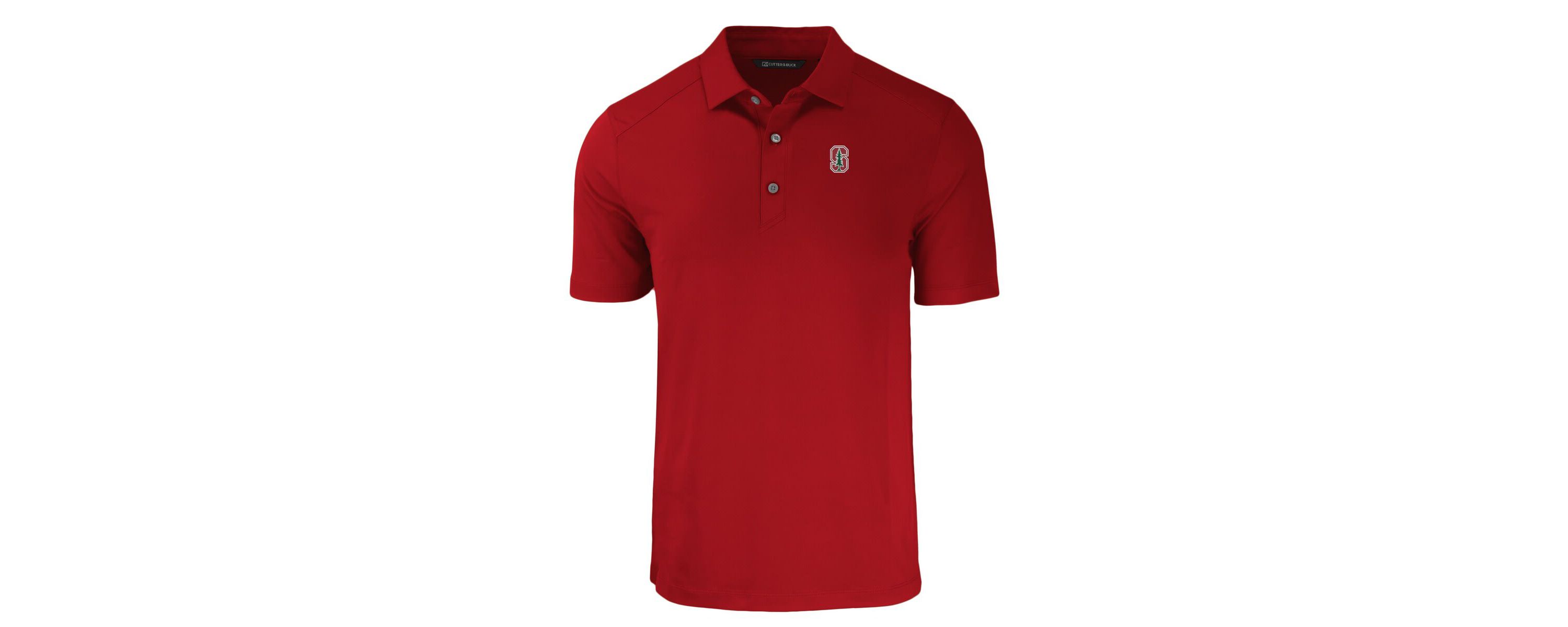 Stanford Cardinal NCAA Stanford Big & Tall Forge Eco Stretch Recycled Polo