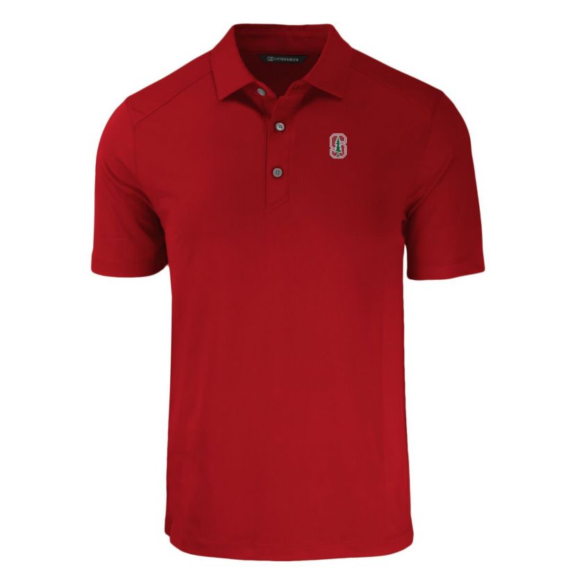 Stanford Cardinal NCAA Stanford Big & Tall Forge Eco Stretch Recycled Polo