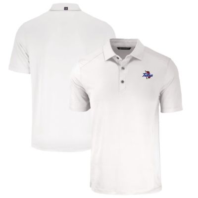 Cutter & Buck Men's NCAA Tulsa Golden Hurricane Big & Tall Forge Eco Stretch Recycled Polo, White, 3XLT -  0197946997119