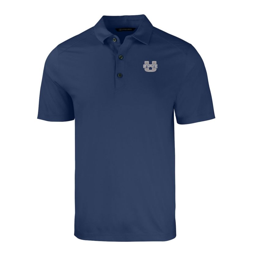 NCAA Utah State Aggies Big & Tall Forge Eco Stretch Recycled Polo