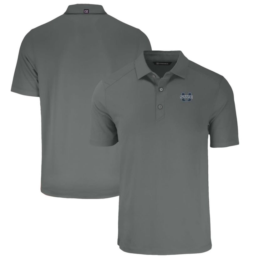 NCAA Utah State Aggies Big & Tall Forge Eco Stretch Recycled Polo