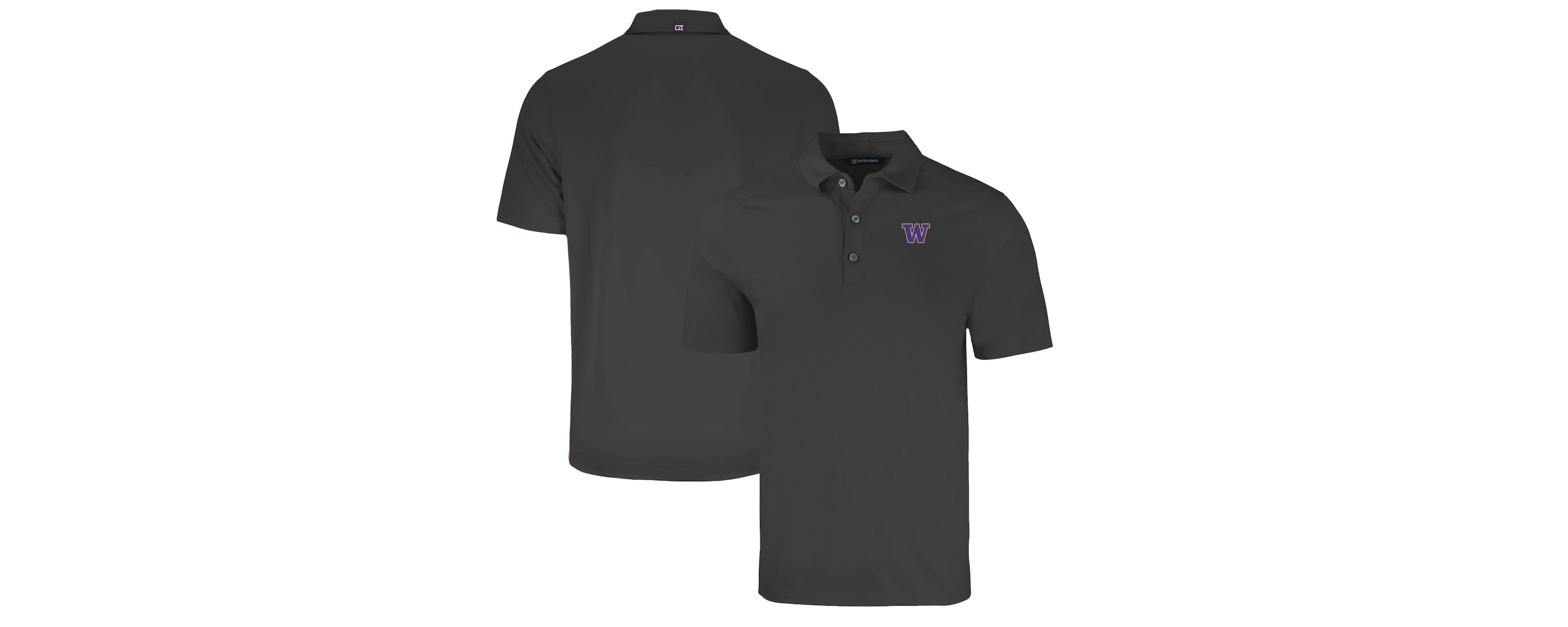 NCAA Washington Huskies Big & Tall Forge Eco Stretch Recycled Polo
