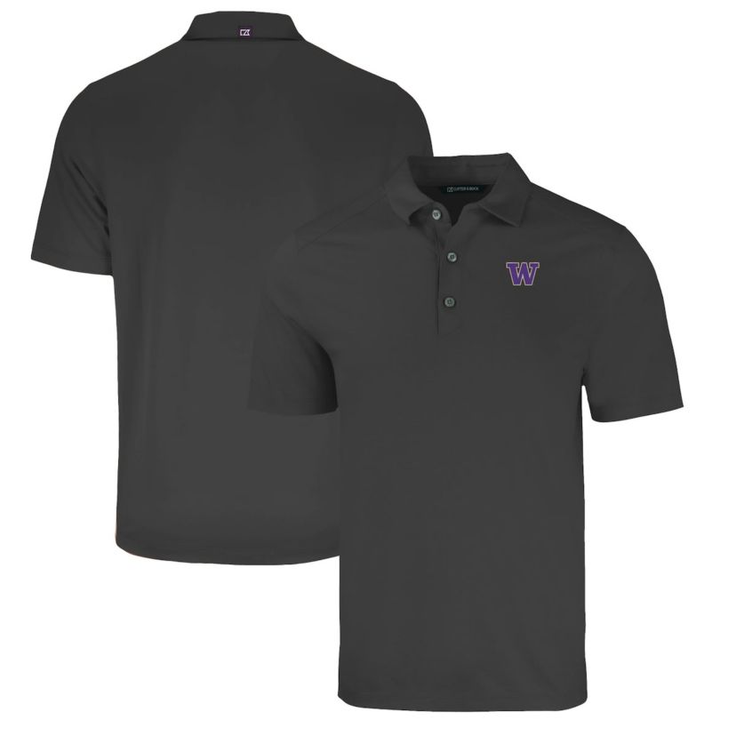 NCAA Washington Huskies Big & Tall Forge Eco Stretch Recycled Polo