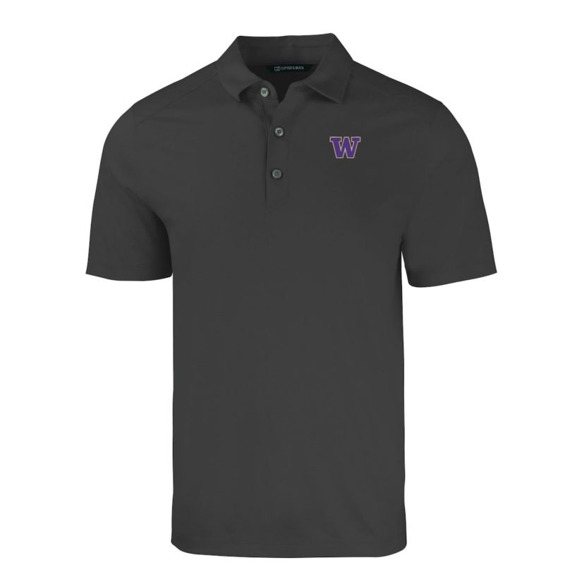 NCAA Washington Huskies Big & Tall Forge Eco Stretch Recycled Polo