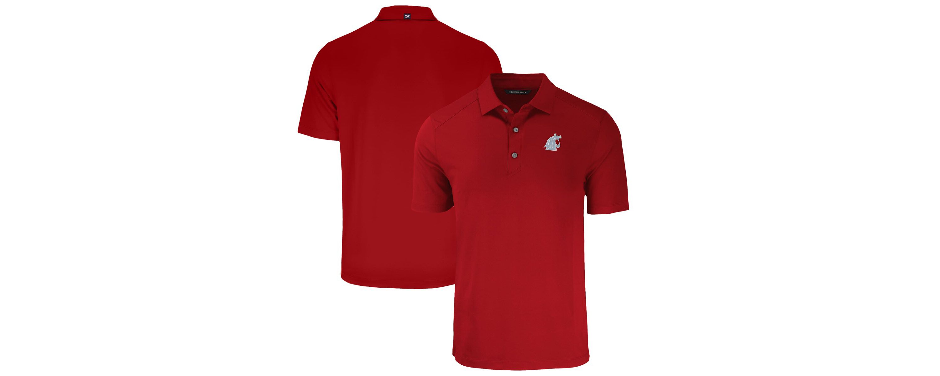 NCAA Washington State Cougars Big & Tall Forge Eco Stretch Recycled Polo