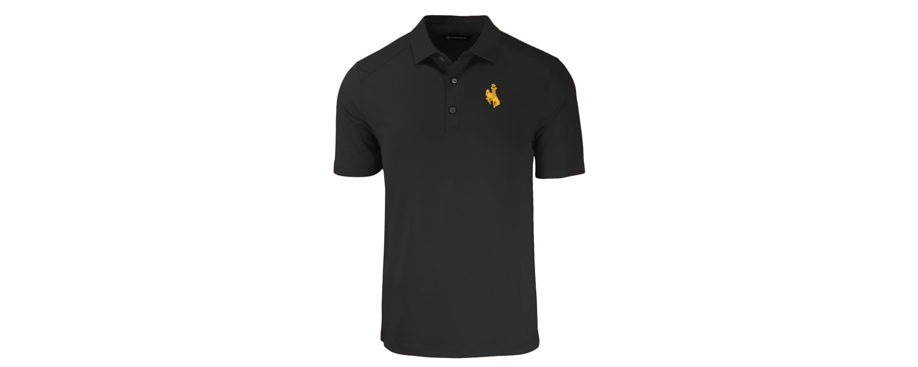 NCAA Wyoming Cowboys Big & Tall Forge Eco Stretch Recycled Polo