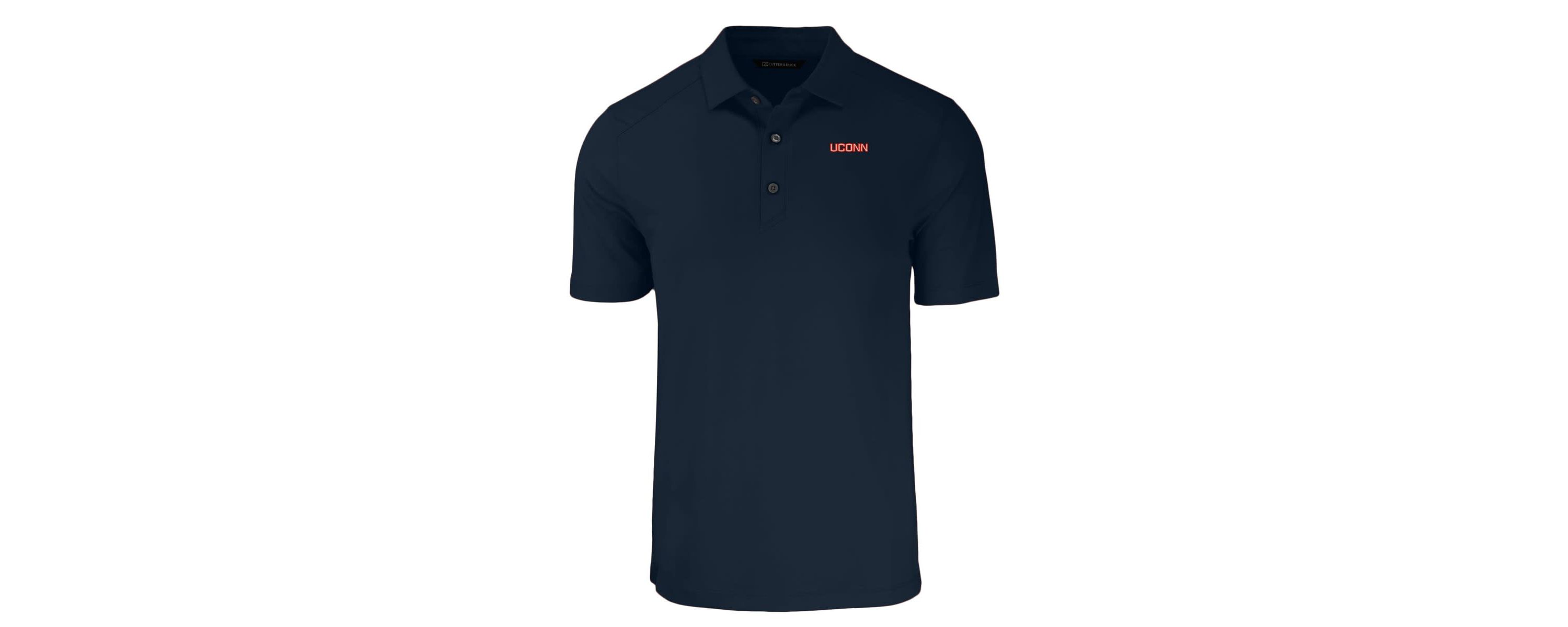 Connecticut Huskies NCAA UConn Huskies Big & Tall Forge Eco Stretch Recycled Polo