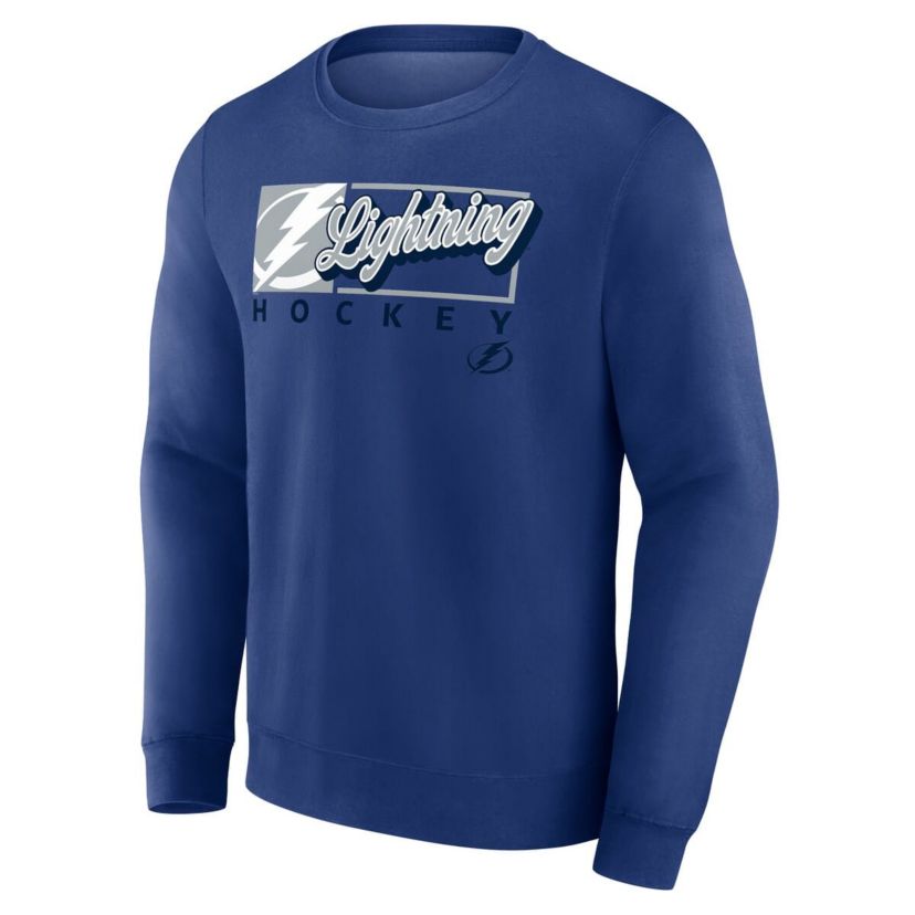 NHL Fanatics Tampa Bay Lightning Focus Fleece Pullover Sweatshirt