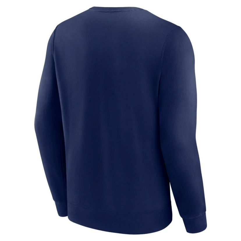 NHL Fanatics Deep Sea Seattle Kraken Focus Fleece Pullover Sweatshirt