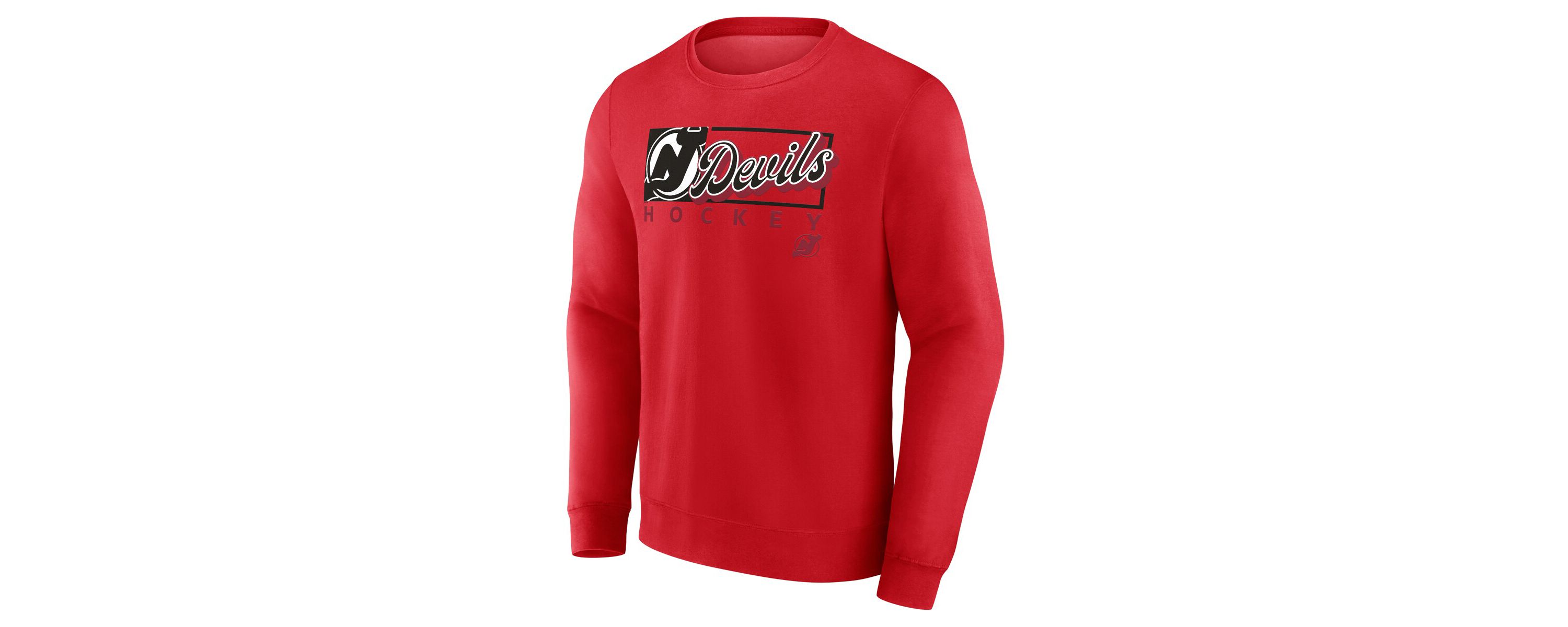 NHL Fanatics New Jersey Devils Focus Fleece Pullover Sweatshirt