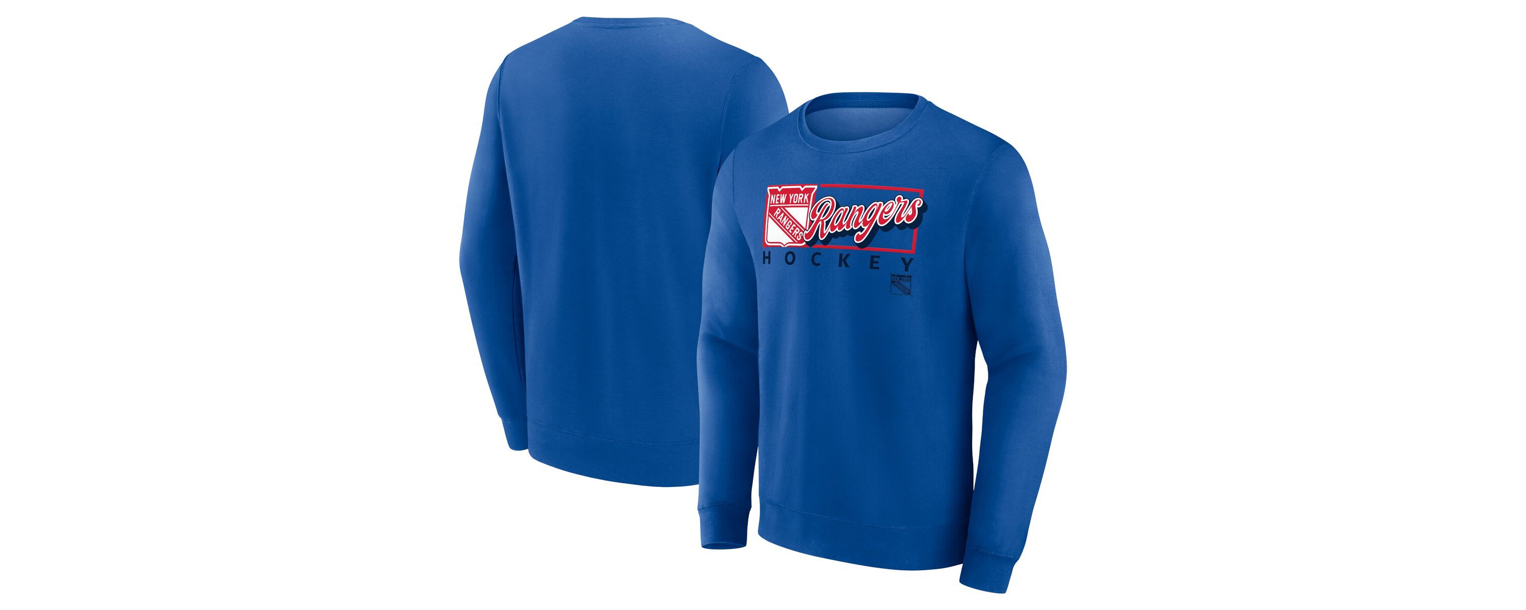 NHL Fanatics New York Rangers Focus Fleece Pullover Sweatshirt
