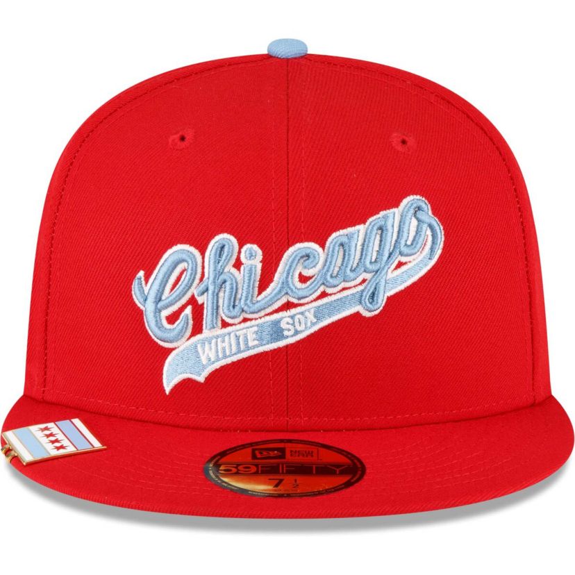 Chicago White Sox MLB Chicago Sox City Flag 59FIFTY Fitted Hat