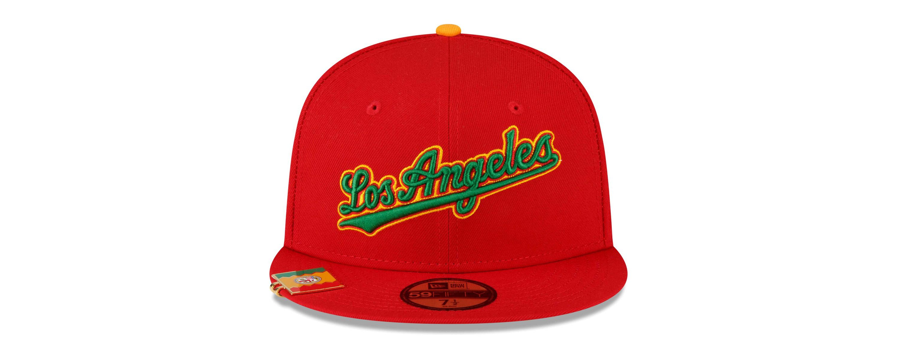 MLB Los Angeles Dodgers City Flag 59FIFTY Fitted Hat