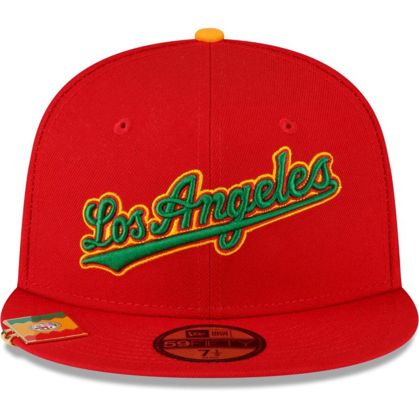 MLB Los Angeles Dodgers City Flag 59FIFTY Fitted Hat