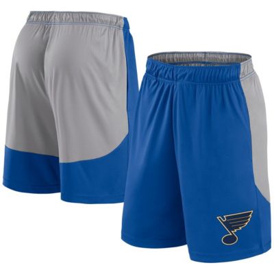 Men's NHL Fanatics St. Louis Blues Go Hard Shorts, Blue, Small
