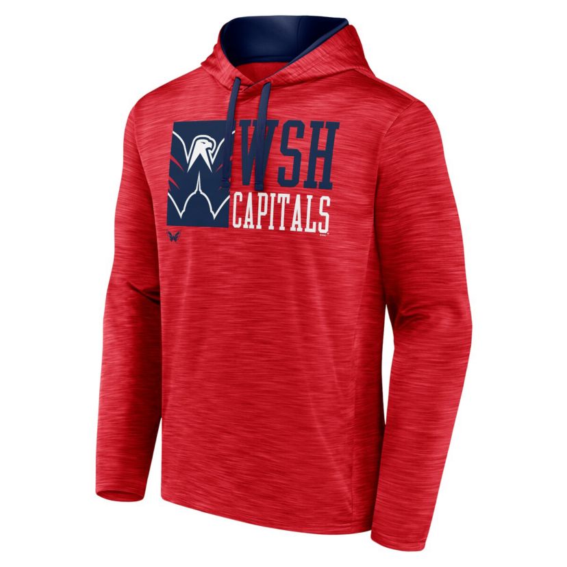 NHL Fanatics Washington Capitals Never Quit Pullover Hoodie