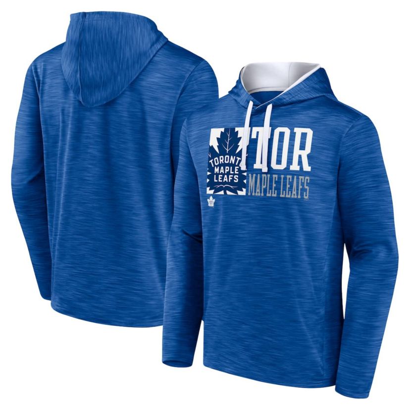 NHL Fanatics Toronto Maple Leafs Never Quit Pullover Hoodie