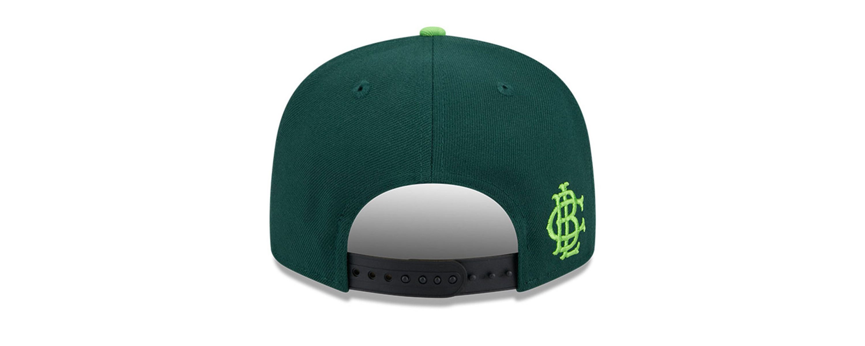MLB Green/Black Chicago Cubs Sour Apple Big League Chew Flavor Pack 9FIFTY Snapback Hat
