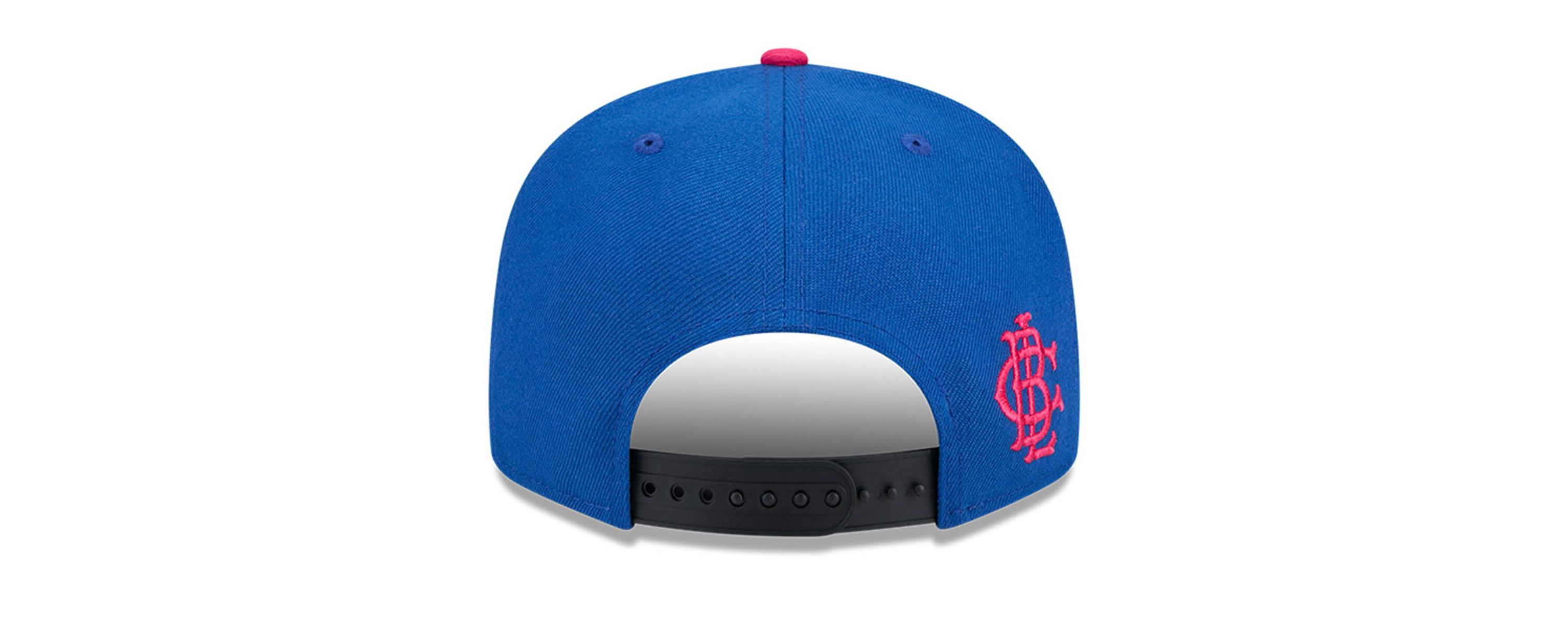 MLB Royal/Black Chicago Cubs Watermelon Big League Chew Flavor Pack 9FIFTY Snapback Hat
