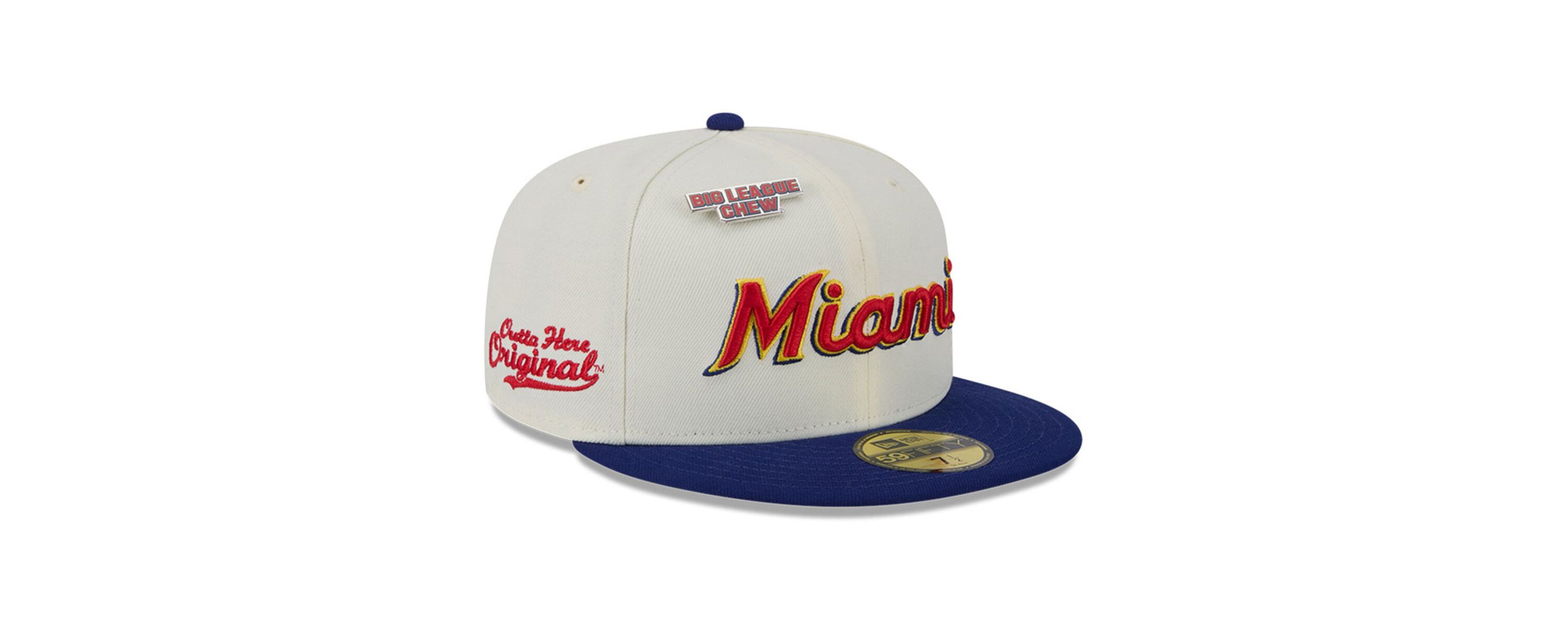 MLB Miami Marlins Big League Chew Original 59FIFTY Fitted Hat