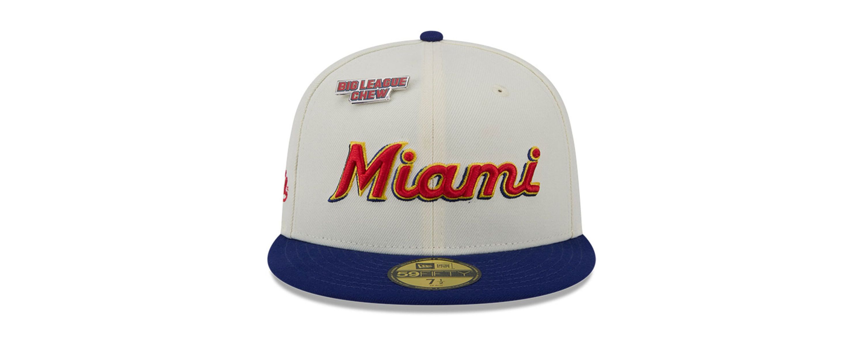 MLB Miami Marlins Big League Chew Original 59FIFTY Fitted Hat