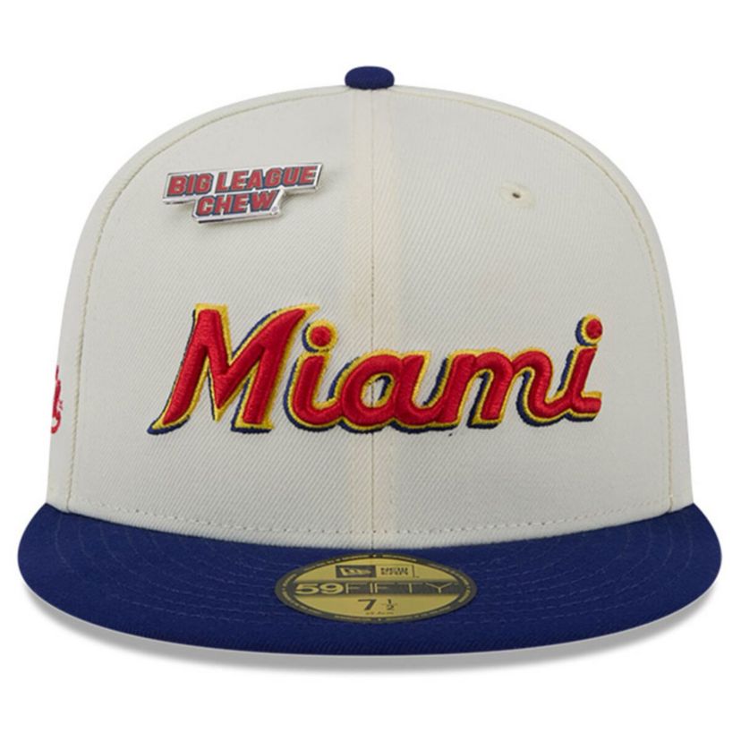MLB Miami Marlins Big League Chew Original 59FIFTY Fitted Hat