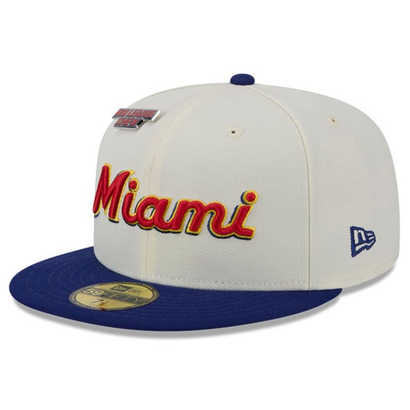 MLB Miami Marlins Big League Chew Original 59FIFTY Fitted Hat