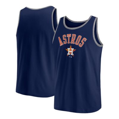 Men's MLB Fanatics Houston Astros Bet Tank Top, Navy Blue, Small