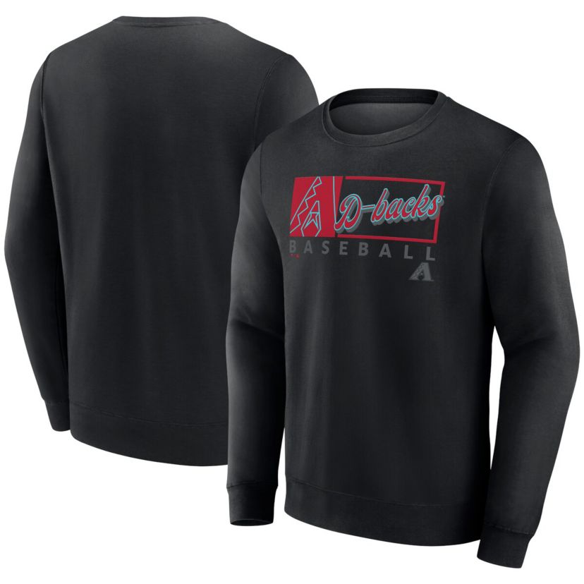 MLB Fanatics Arizona Diamondbacks Focus Fleece Pullover Sweatshirt