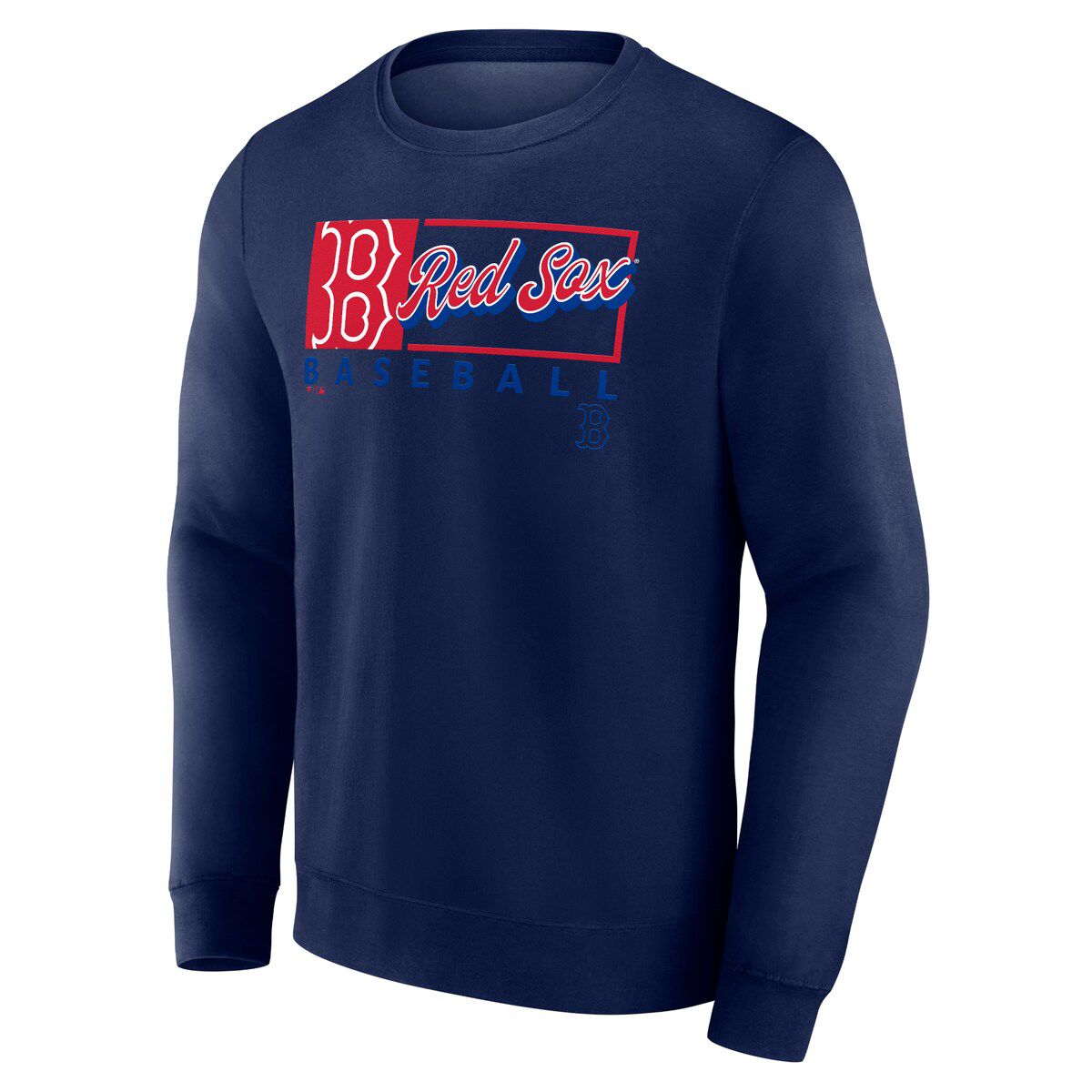 Boston Red Sox MLB Fanatics Boston Sox Focus Fleece Pullover Sweatshirt