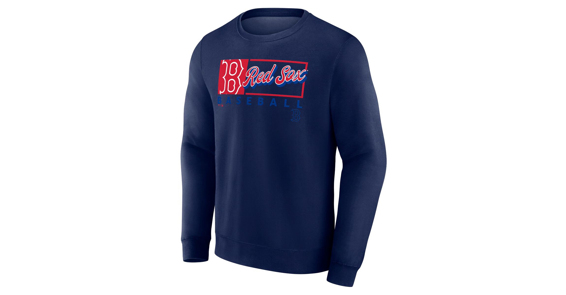 Boston Red Sox MLB Fanatics Boston Sox Focus Fleece Pullover Sweatshirt