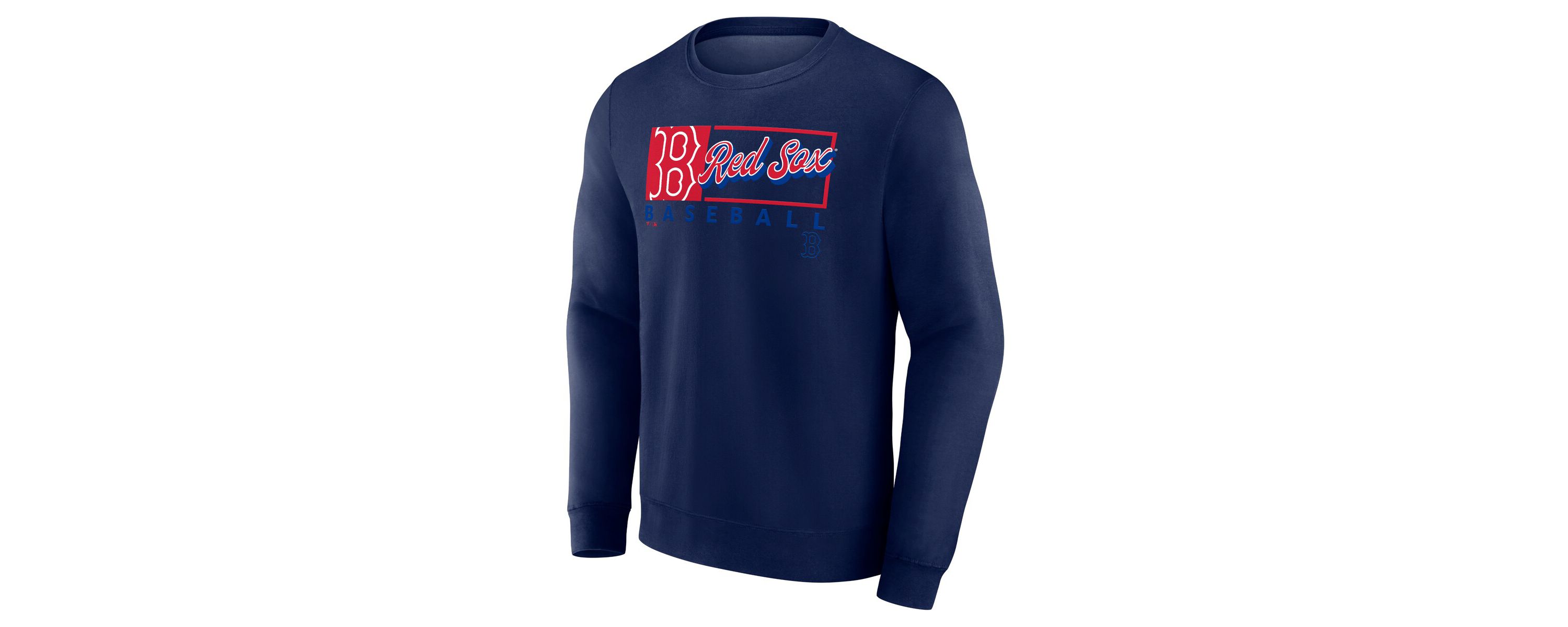Boston Red Sox MLB Fanatics Boston Sox Focus Fleece Pullover Sweatshirt