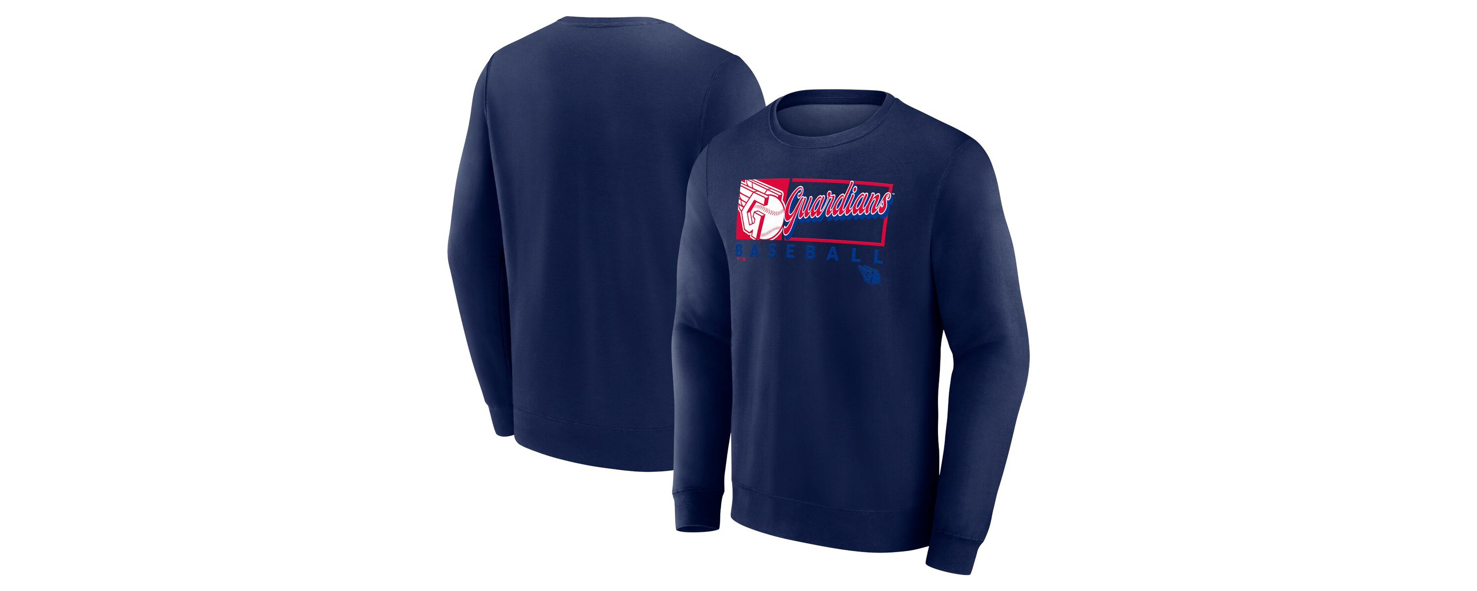 MLB Fanatics Cleveland Guardians Focus Fleece Pullover Sweatshirt