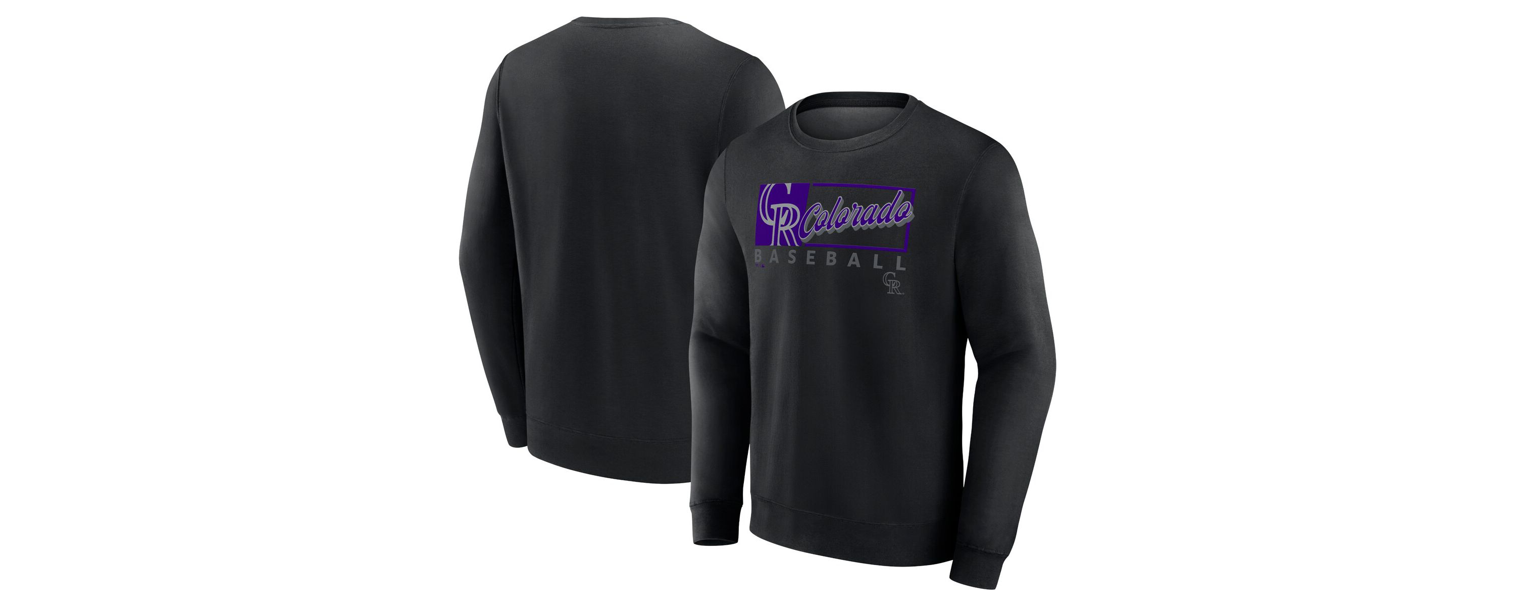 MLB Fanatics Colorado Rockies Focus Fleece Pullover Sweatshirt