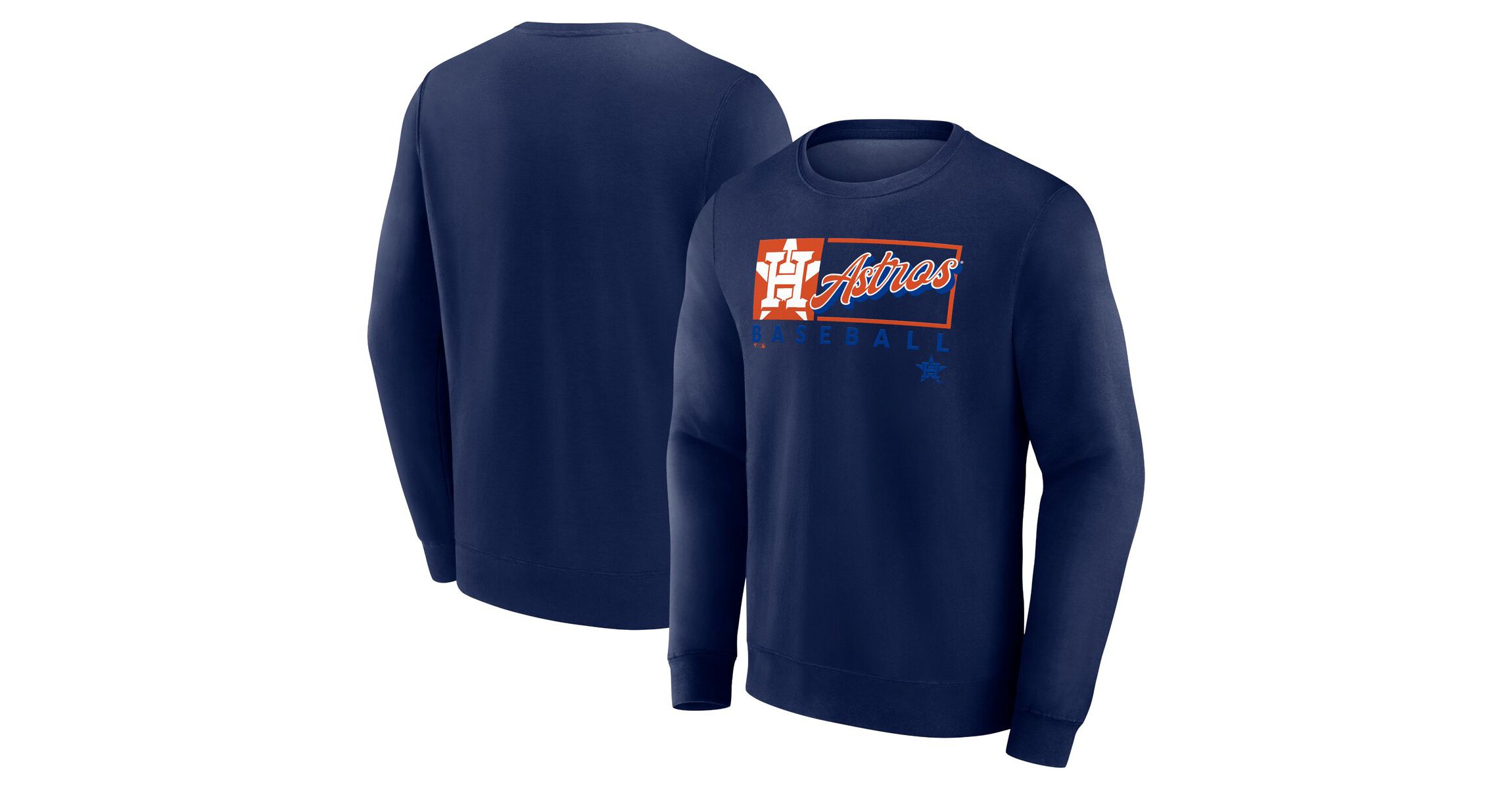 MLB Fanatics Houston Astros Focus Fleece Pullover Sweatshirt