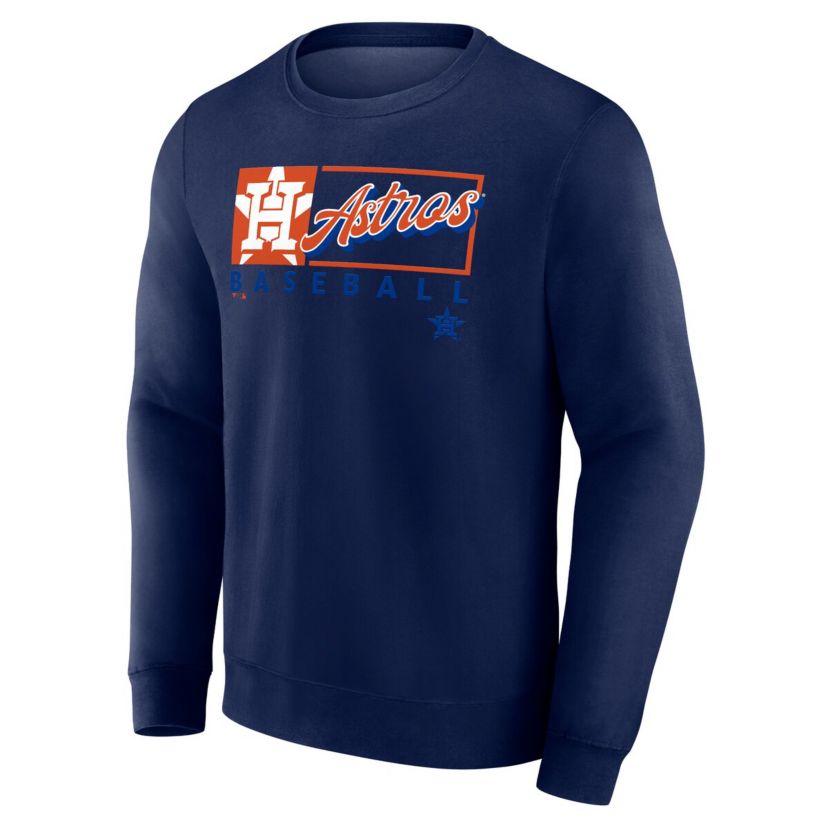 MLB Fanatics Houston Astros Focus Fleece Pullover Sweatshirt