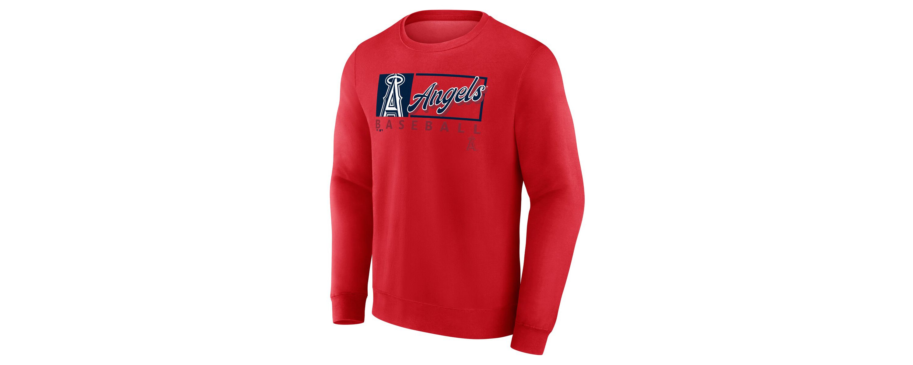 MLB Fanatics Los Angeles Angels Focus Fleece Pullover Sweatshirt