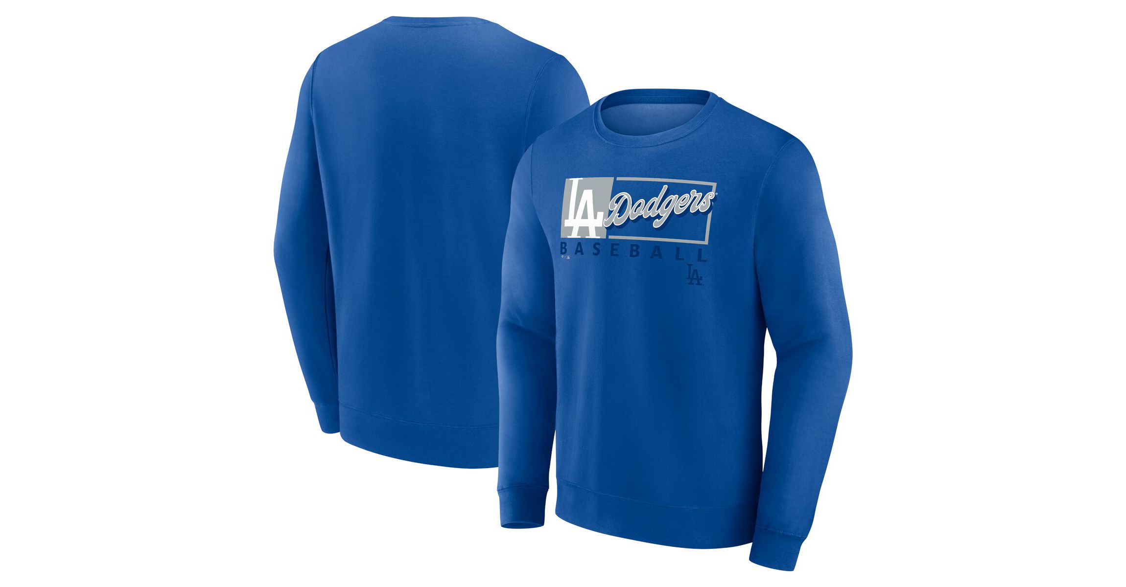 MLB Fanatics Los Angeles Dodgers Focus Fleece Pullover Sweatshirt